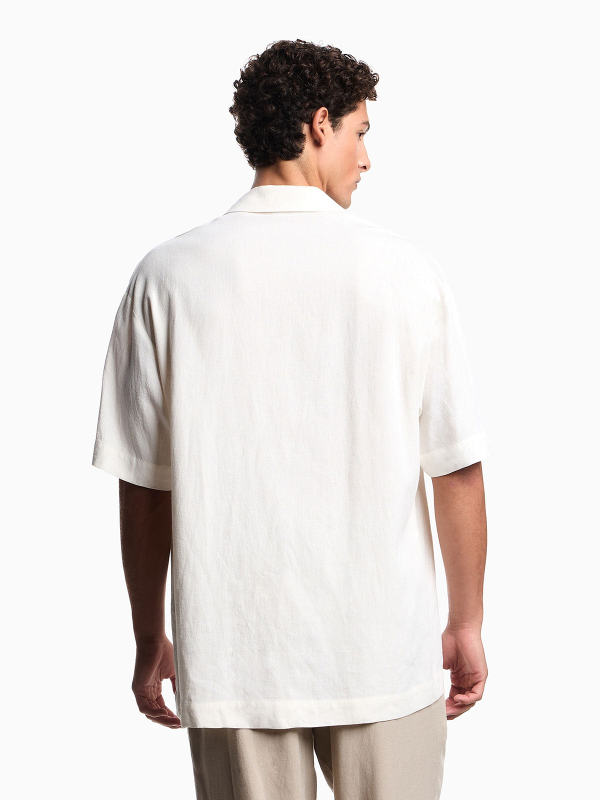 Camicia Manica corta Uomo AF20590 EM000593 Emporio Armani