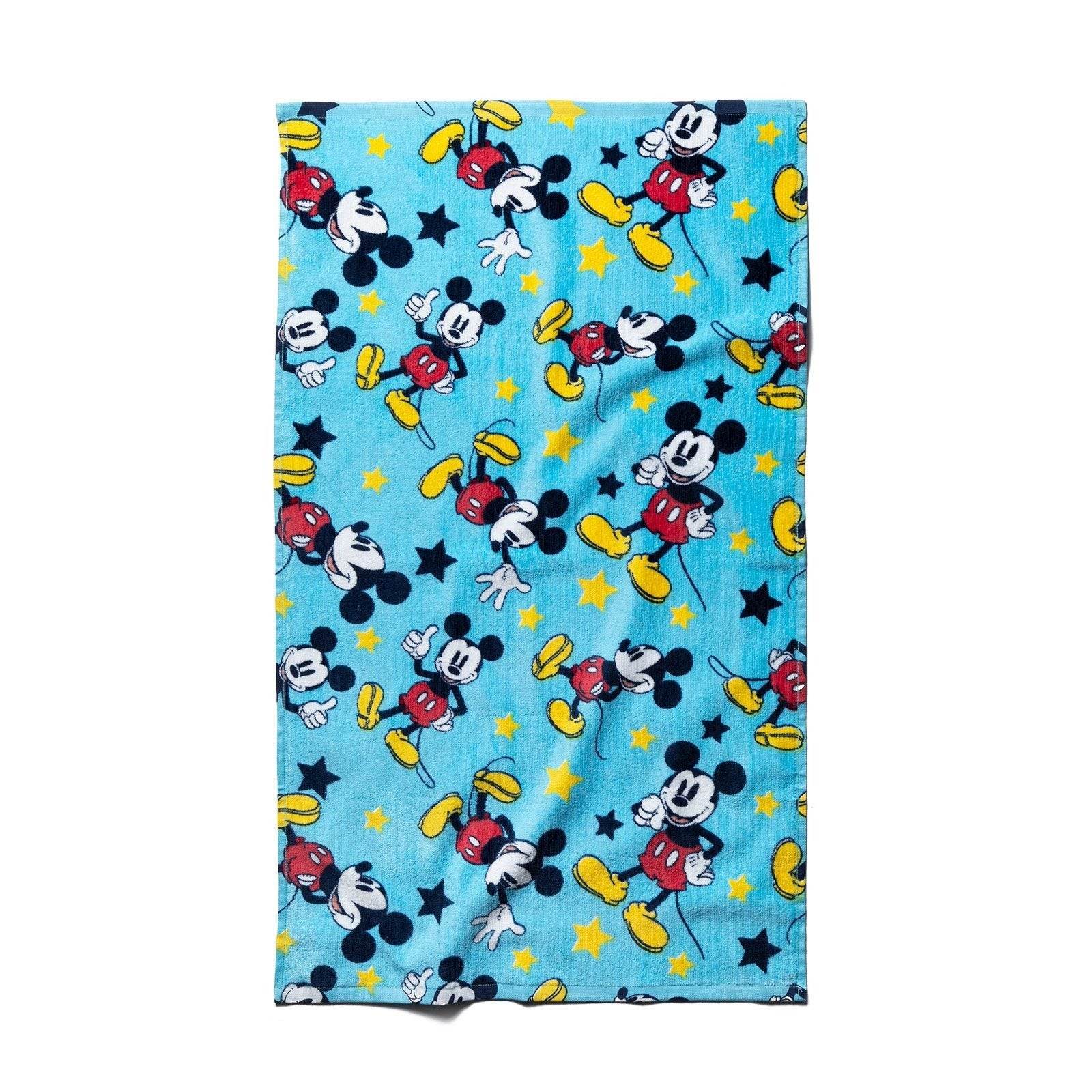 Asciugamano 50x80 Biancheria Mickey Star Caleffi - evabiancheria