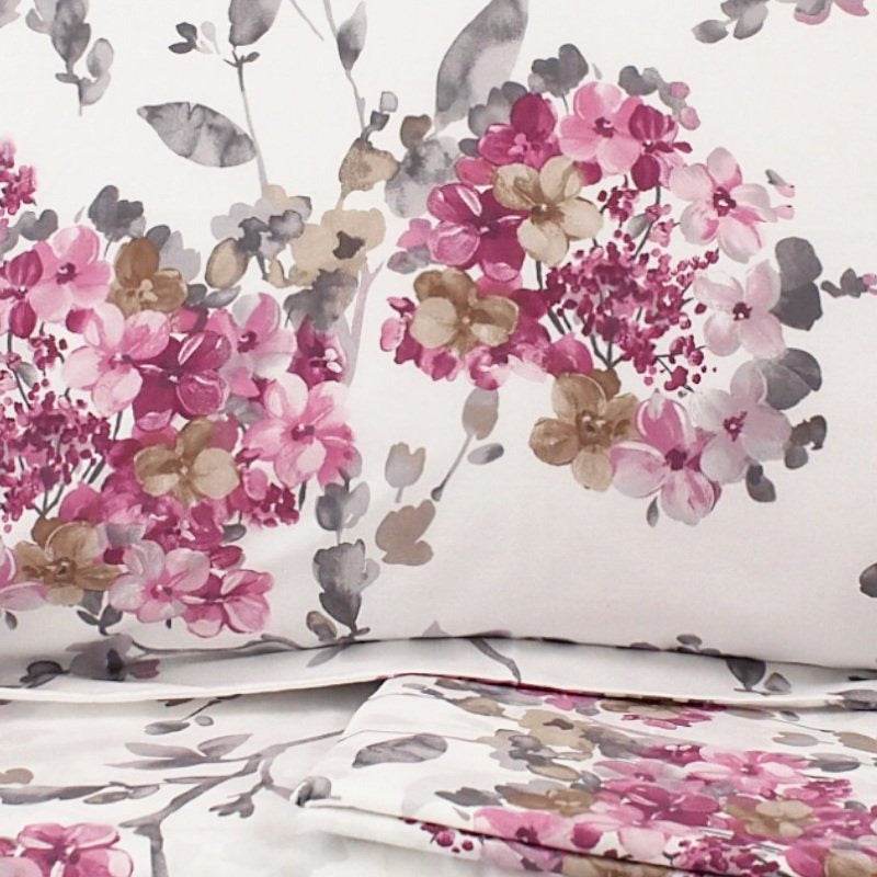 Lenzuola Stampato Biancheria Hydra cpl MIrabello - evabiancheria