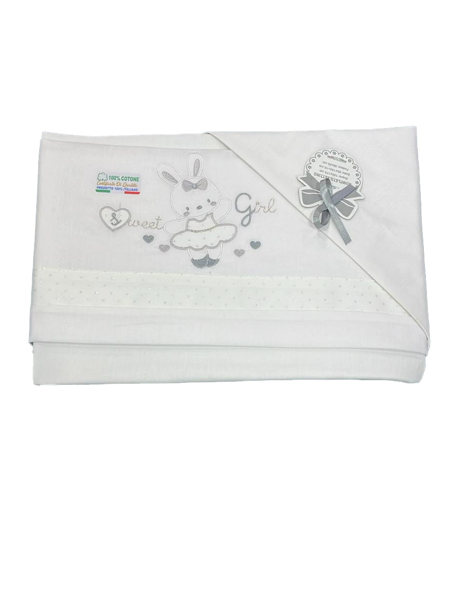 Lenzuola culla Culla Biancheria B0203 Dis 117 I Batuffolini