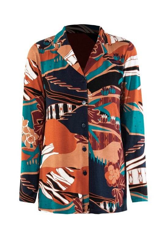 Pigiama Aperto Donna VP13 Verdissima - evabiancheria