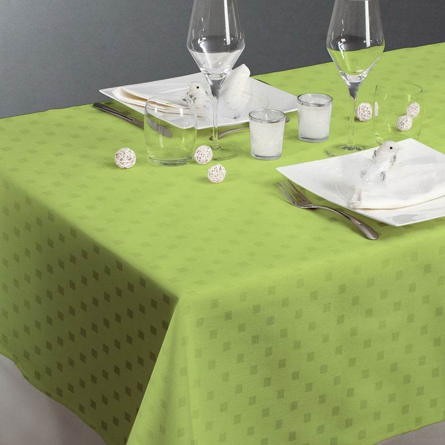 Tovaglia con tovaglioli Biancheria Damina Servizio Maestri Cotonieri - evabiancheria