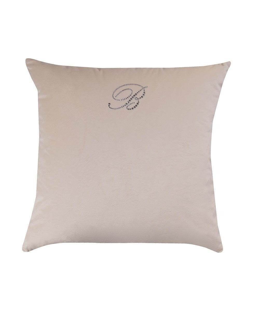 Cuscino 42x42 Biancheria Blu Velvet Cuscino Blumarine Home - evabiancheria