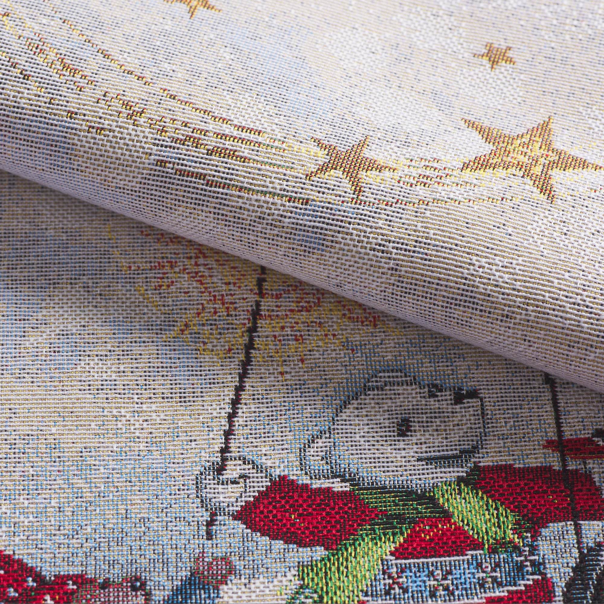 Runner 47x140 Natalizio Biancheria Volpins Runner Nat Mae - evabiancheria