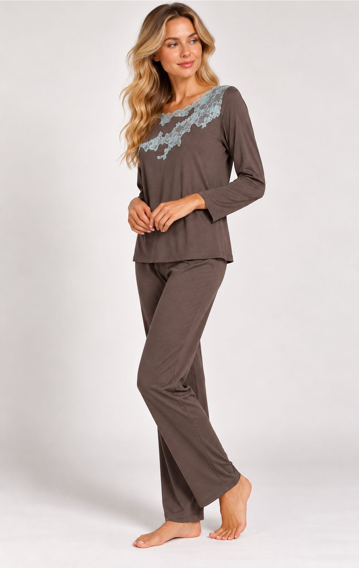 Pigiama Giro collo Donna 5271 Annette
