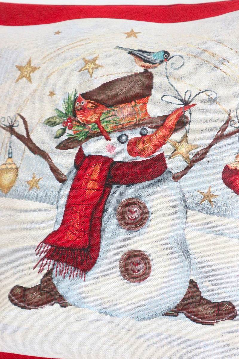 Cuscino 45x45 natalizio Biancheria Volpins Federa Nat Mae - evabiancheria