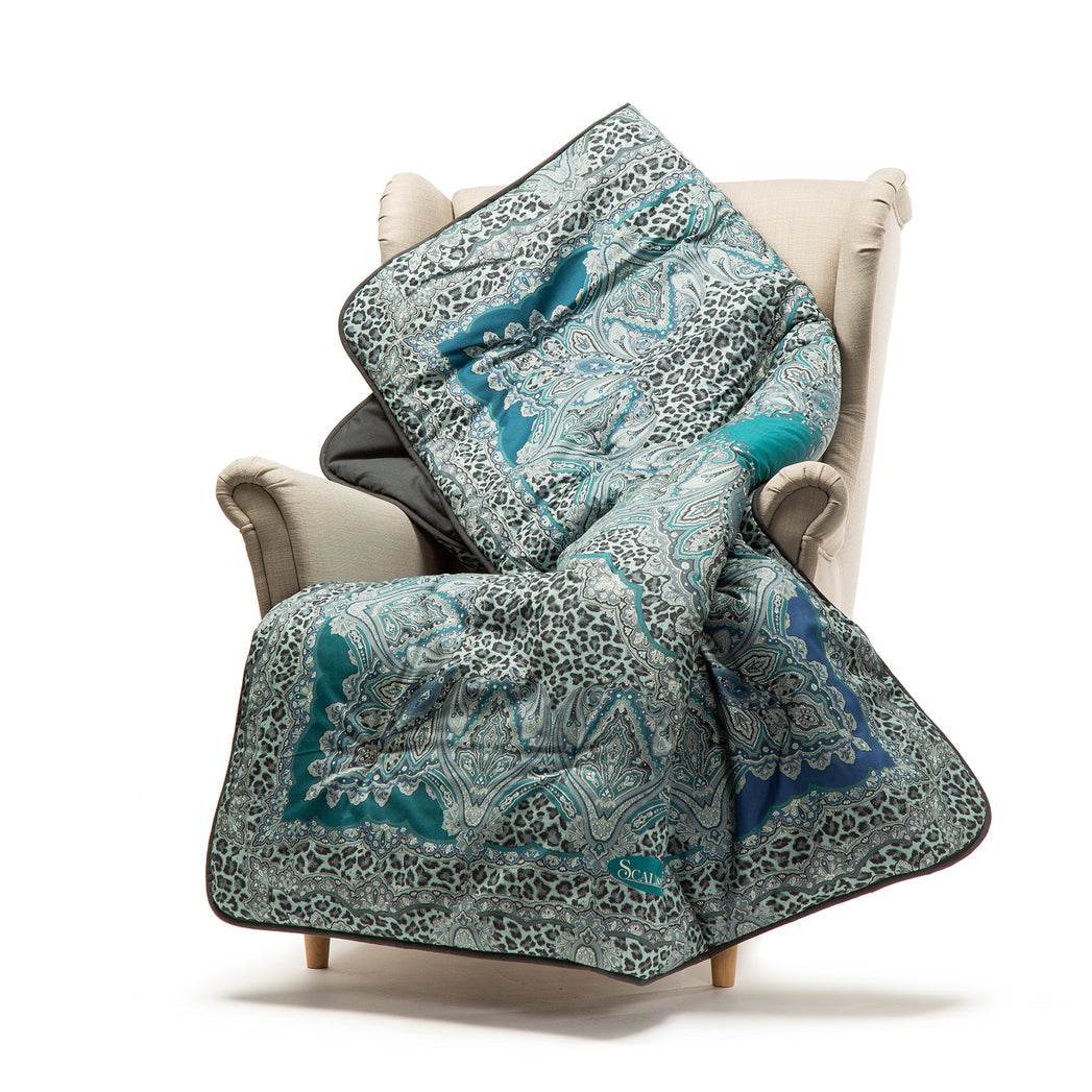 Scaldotto 130x170 Biancheria Leopard Scaldotto Caleffi - evabiancheria