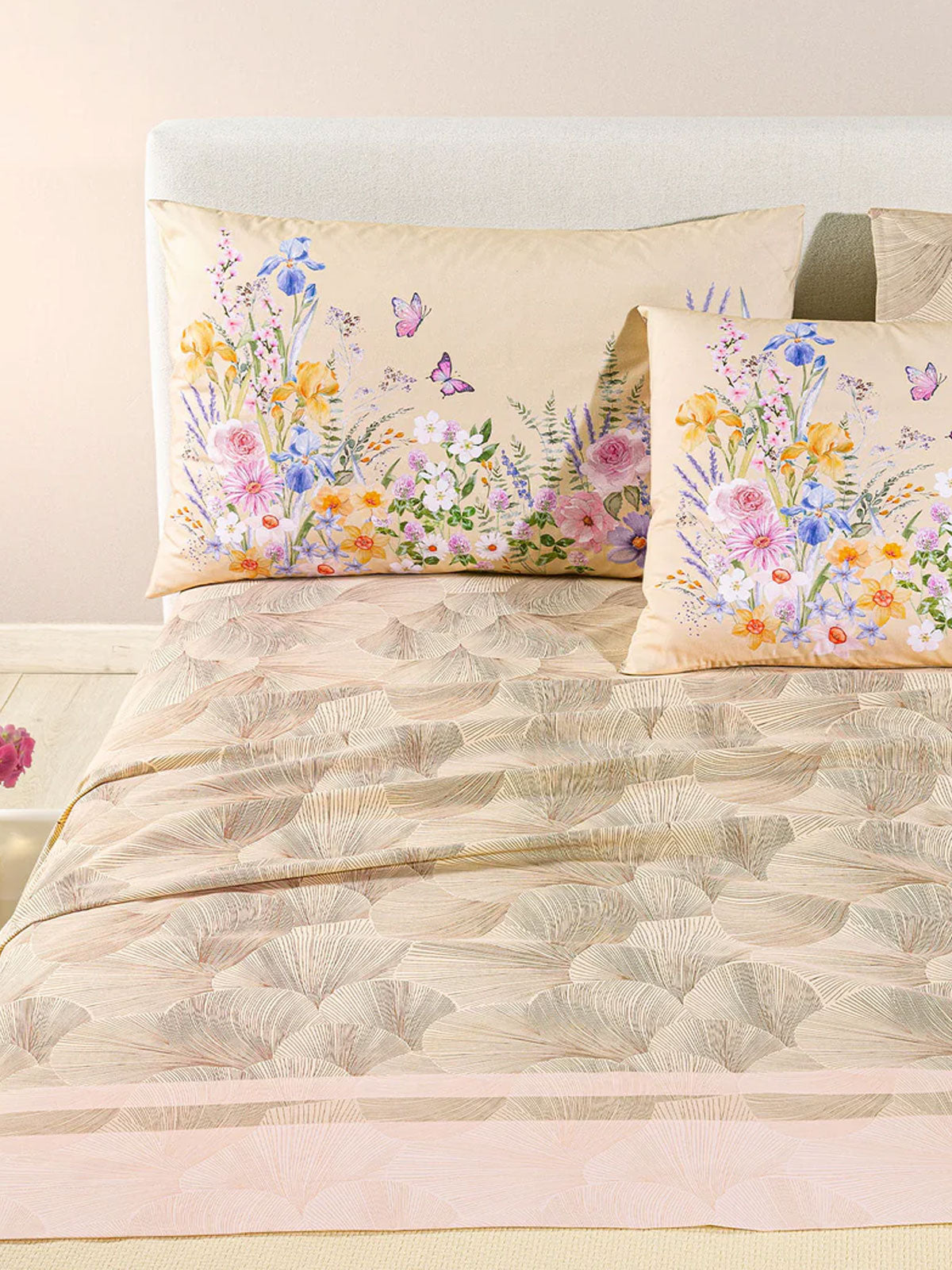 Lenzuola Stampato Biancheria Yasmine Cpl Caleffi