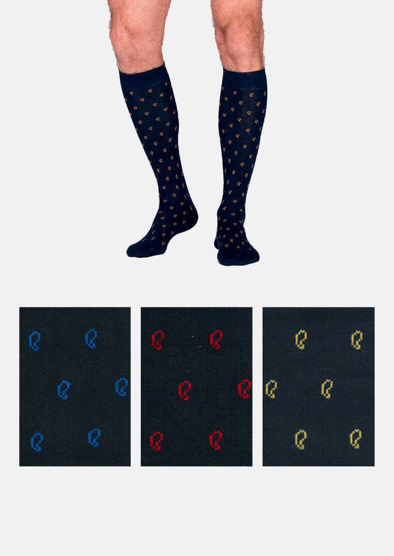 Calze lunghe 3-pack Uomo Abetona JWL749 Julipet - evabiancheria