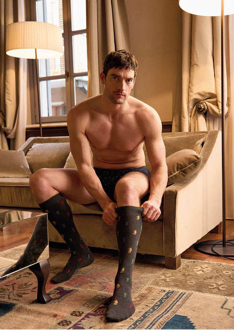 Calze lunghe 3-pack Uomo Alba JWL746 Julipet - evabiancheria