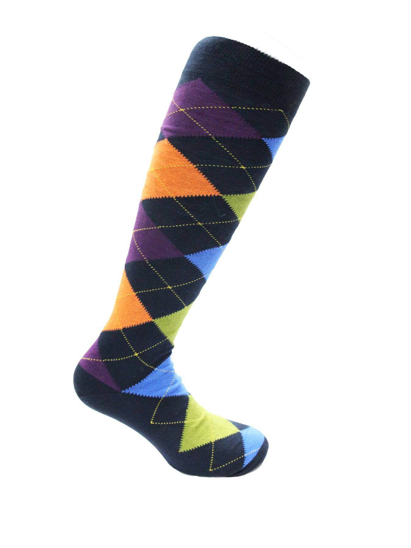 Calze lunghe Fantasia Uomo 928LF Dandy Ironic Socks - evabiancheria