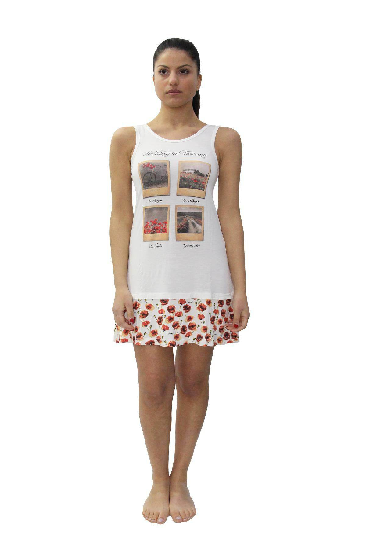 Camicia Bretella Donna DORALICIA 5005 Pepita - evabiancheria