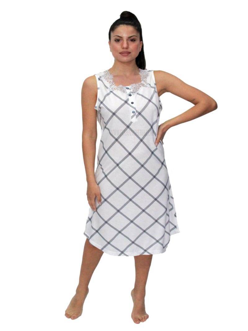 Camicia Bretella Donna E21306 2 Prima Rosa - evabiancheria