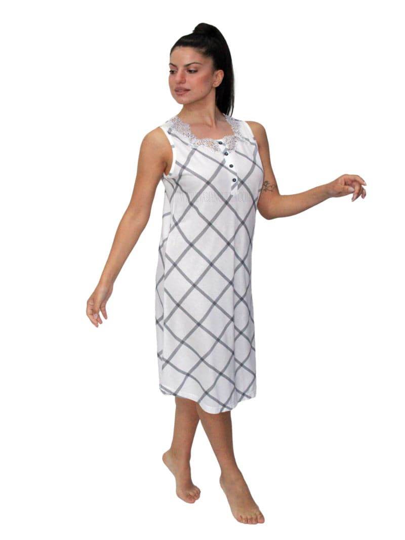 Camicia Bretella Donna E21306 2 Prima Rosa - evabiancheria