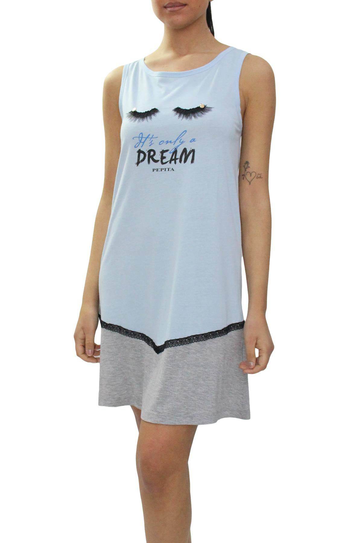 Camicia Bretella Donna MARGARET 4602 Pepita - evabiancheria