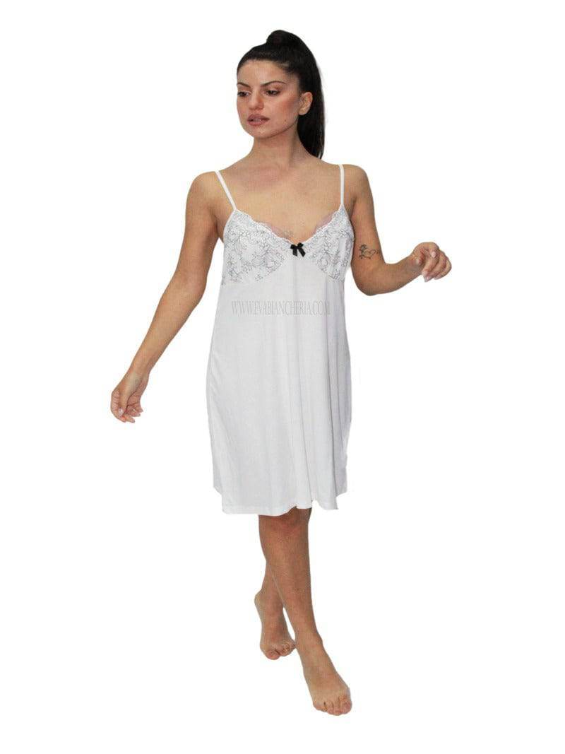 Camicia Bretellina Donna E21303 9B Prima Rosa - evabiancheria