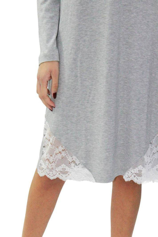 Camicia Lunga Donna DL0250 Liu Jo Home - evabiancheria