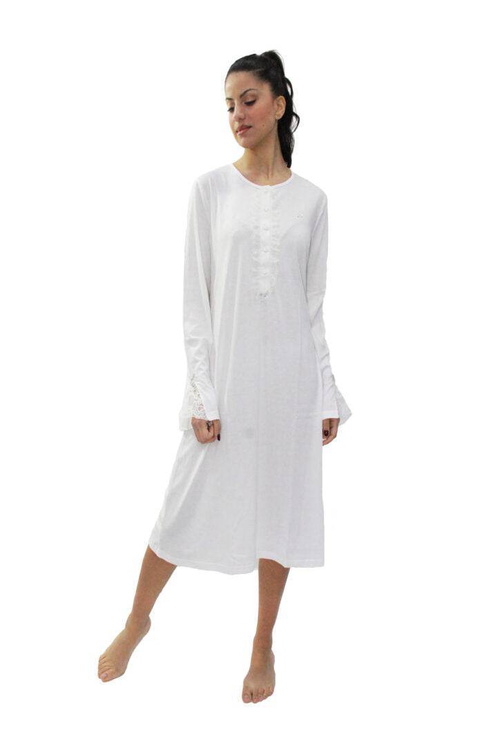 Camicia Lunga Donna DL0260 Liu Jo Home - evabiancheria