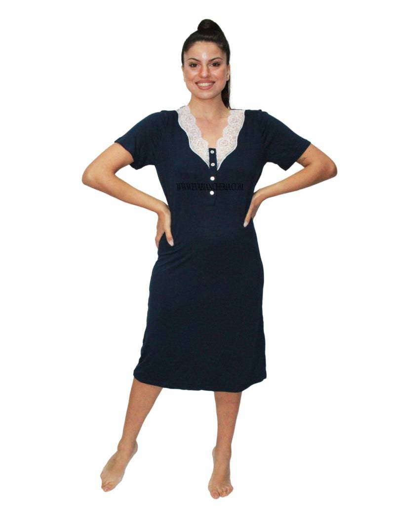 Camicia Lunga Donna FLORA 5 Julie - evabiancheria