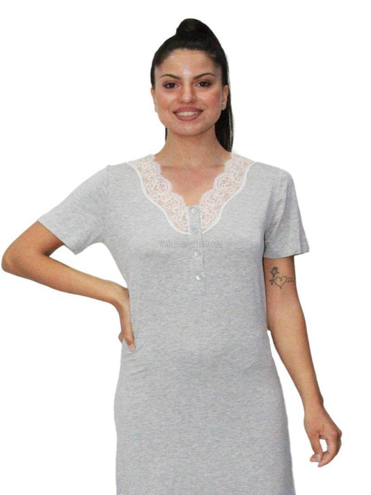 Camicia Lunga Donna FLORA 5 Julie - evabiancheria