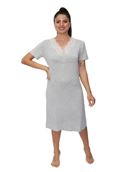 Camicia Lunga Donna FLORA 5 Julie - evabiancheria