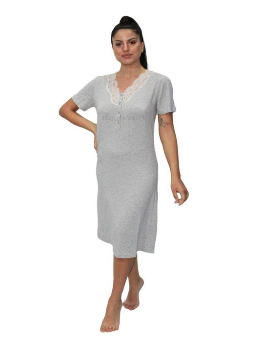 Camicia Lunga Donna FLORA 5 Julie - evabiancheria