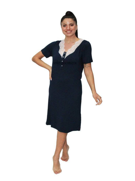 Camicia Lunga Donna FLORA 5 Julie - evabiancheria