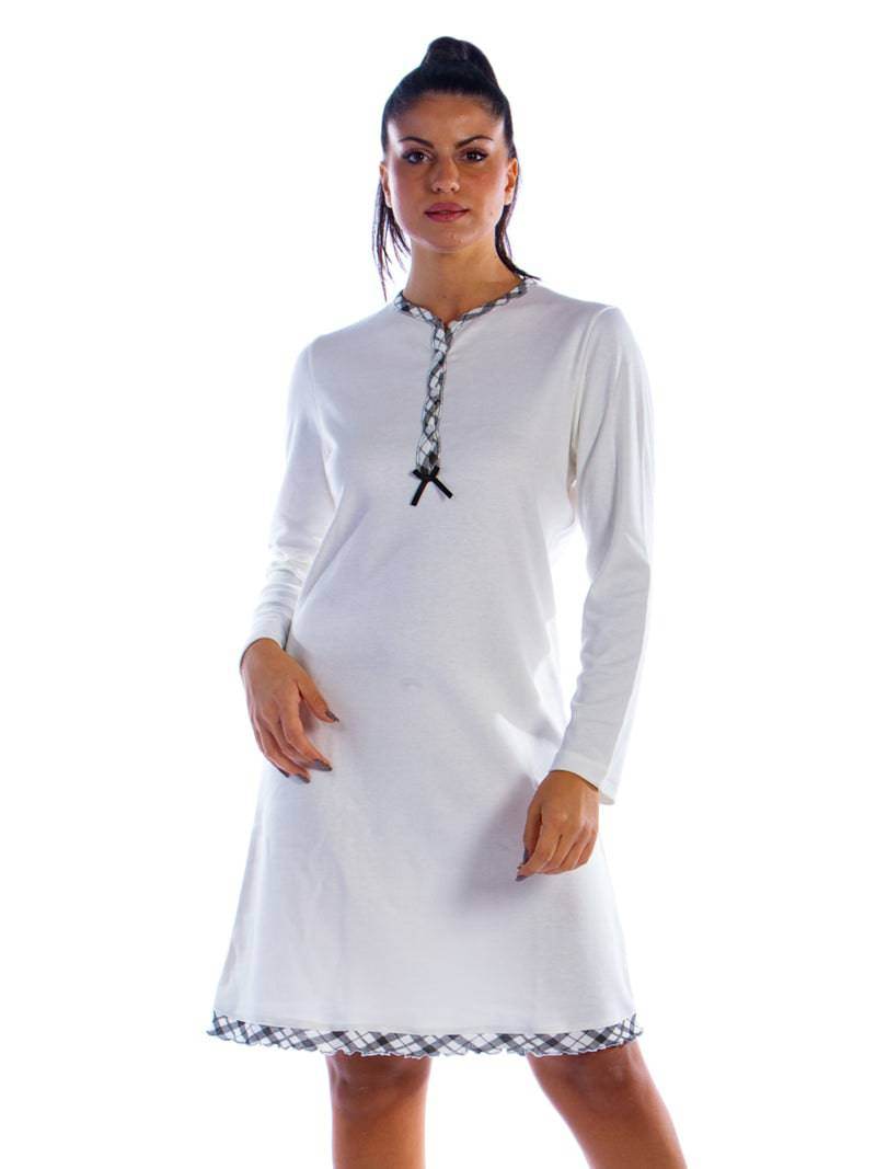 Camicia Lunga Donna GIADA 4 Julie - evabiancheria