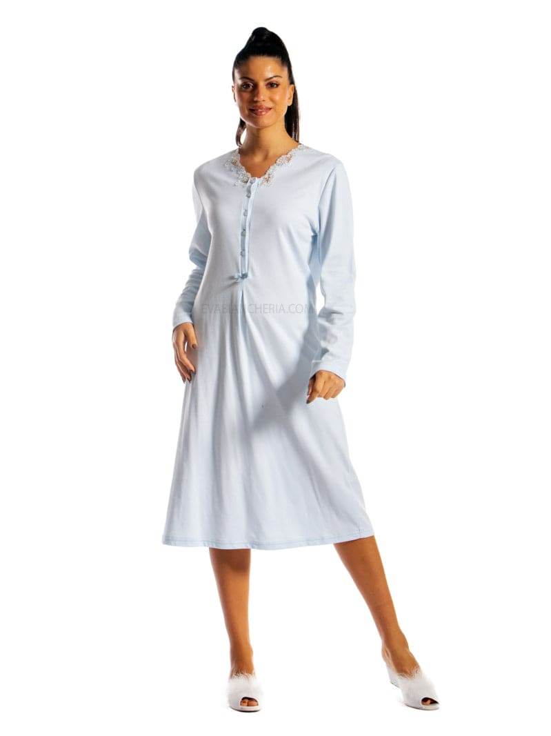 Camicia Lunga Donna I21374 4B Prima Rosa - evabiancheria