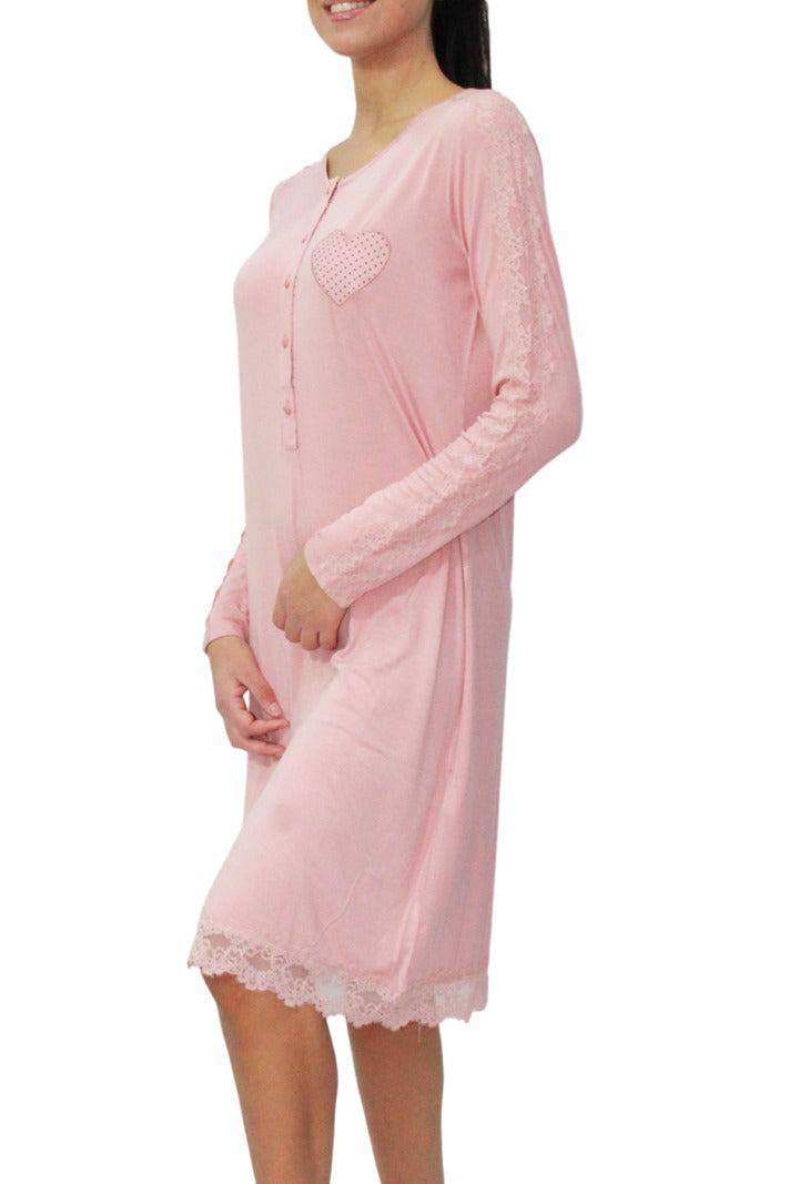 Camicia Lunga Donna L3DD Twinset - evabiancheria