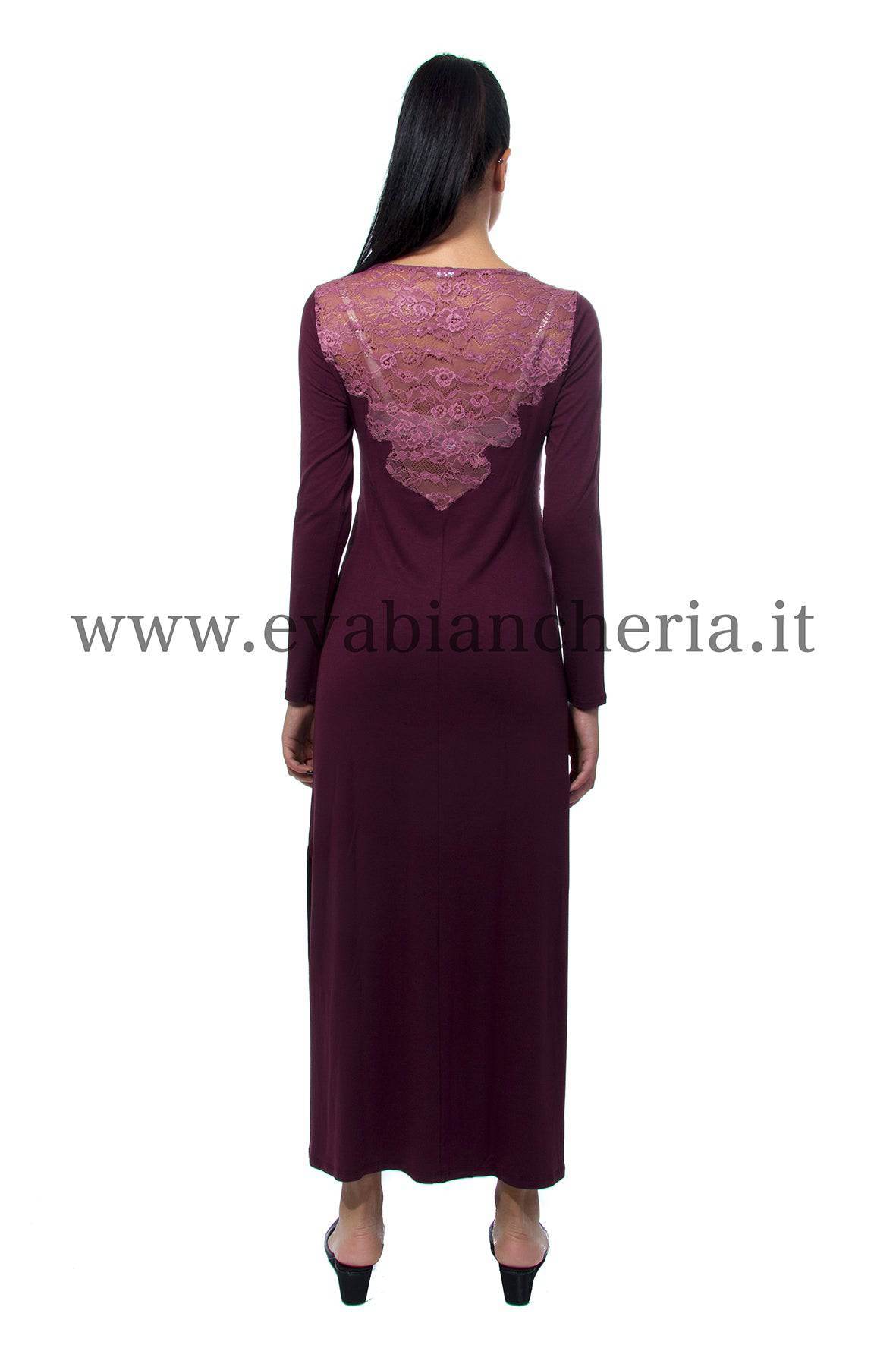 Camicia Lunga Donna LAVANDA 2023 Tata - evabiancheria