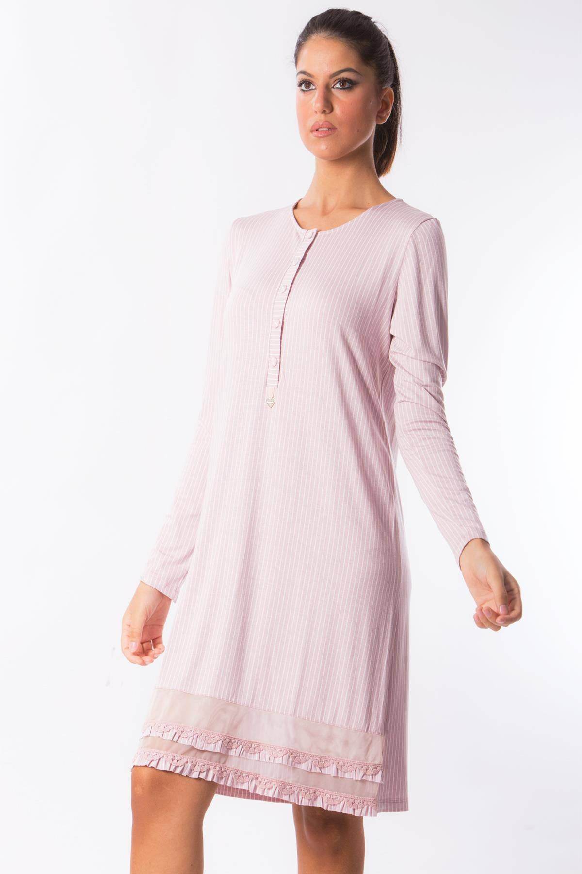 Camicia Lunga Donna MADELEINE 4220 Pepita - evabiancheria