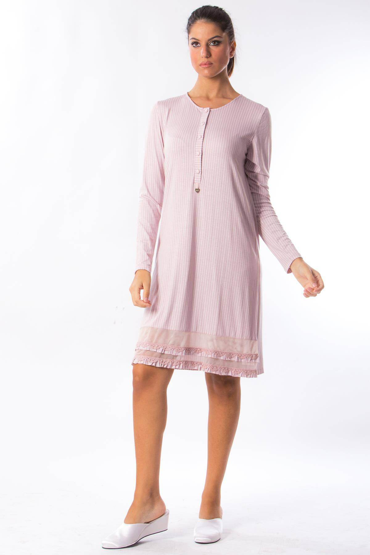 Camicia Lunga Donna MADELEINE 4220 Pepita - evabiancheria