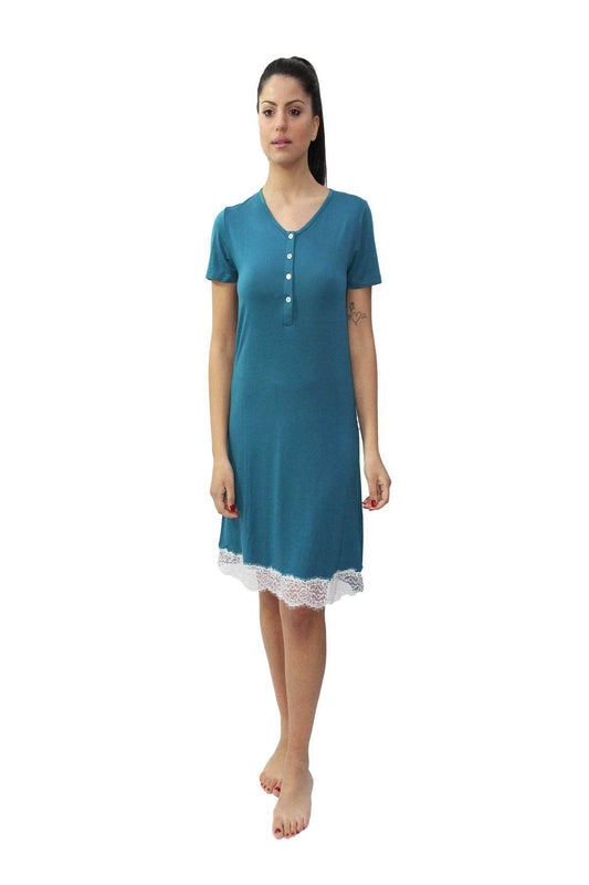 Camicia Manica corta Donna BASILIA 5 Julie - evabiancheria