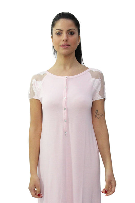 Camicia Manica corta Donna D1289 Amadine evabiancheria