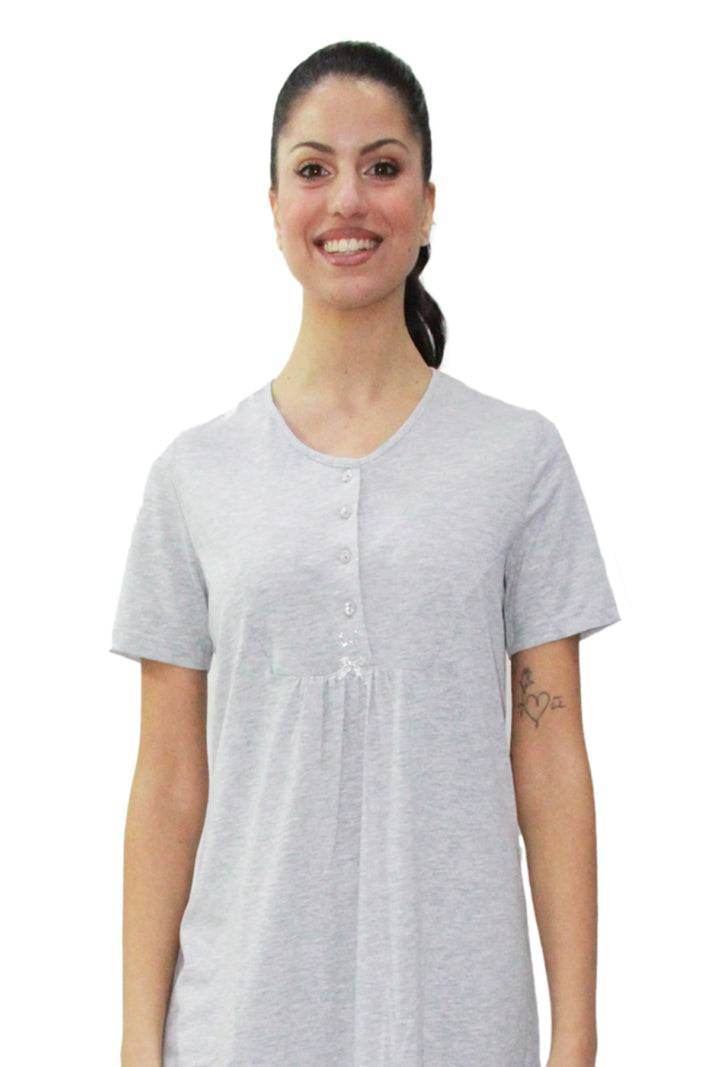 Camicia Manica corta Donna DL004 Liu Jo Home - evabiancheria