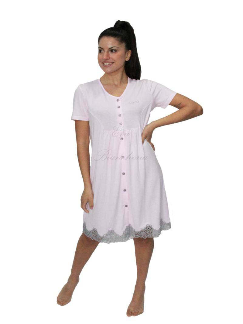 Camicia Manica corta Donna DL0131 Liu Jo Home - evabiancheria