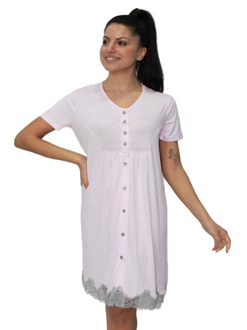 Camicia Manica corta Donna DL0131 Liu Jo Home - evabiancheria