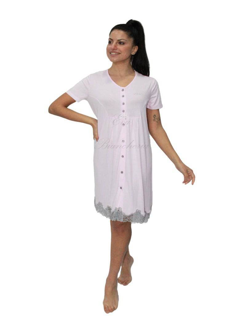 Camicia Manica corta Donna DL0131 Liu Jo Home - evabiancheria