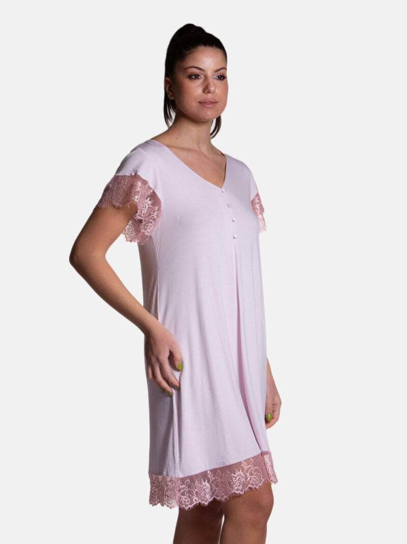 Camicia Manica corta Donna GINGER 8440 Pepita - evabiancheria