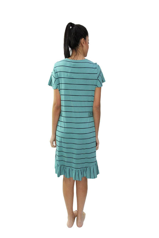 Camicia Manica corta Donna LAVANDA 5560 Pepita - evabiancheria