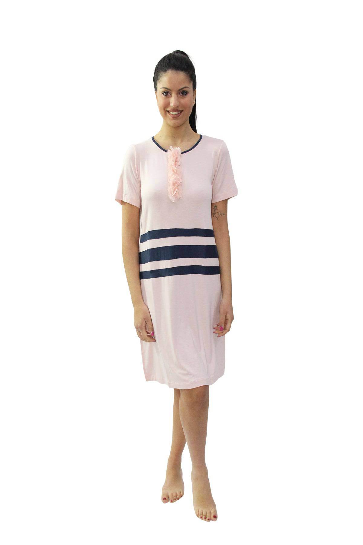 Camicia Manica corta Donna VERONICA 5600 Pepita - evabiancheria