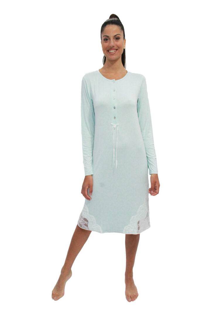 Camicia Manica lunga Donna D1462 Amadine - evabiancheria