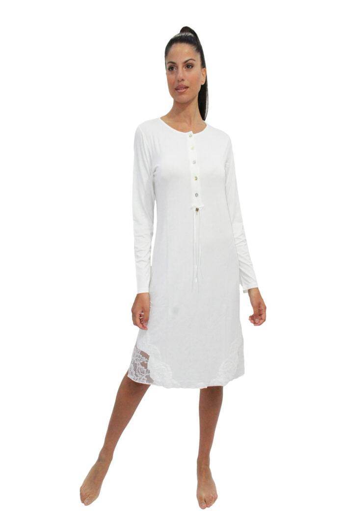 Camicia Manica lunga Donna D1462 Amadine - evabiancheria