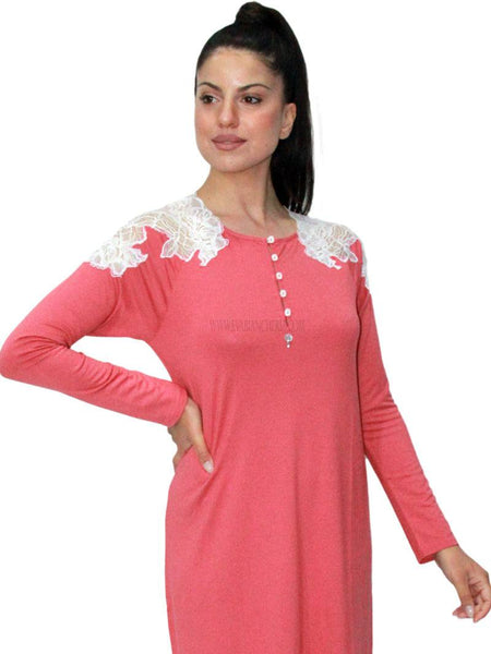 Camicia Manica lunga Donna D1740 Amadine evabiancheria