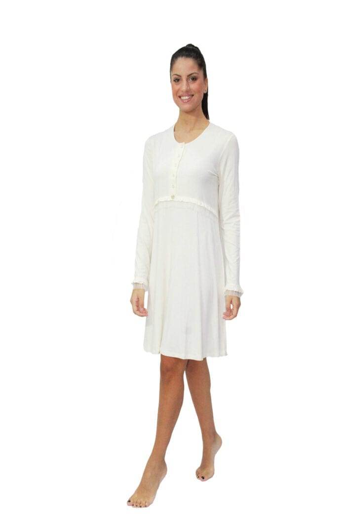 Camicia Manica lunga Donna EURIDICE 6591 Pepita - evabiancheria