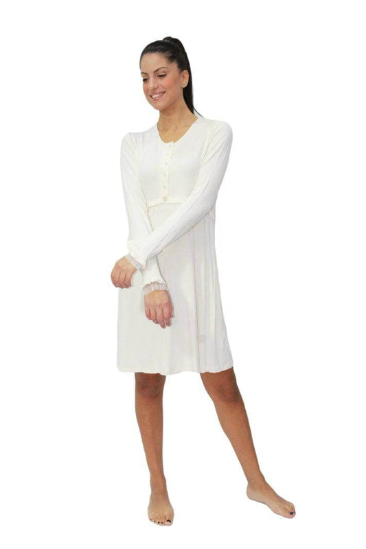 Camicia Manica lunga Donna EURIDICE 6591 Pepita - evabiancheria
