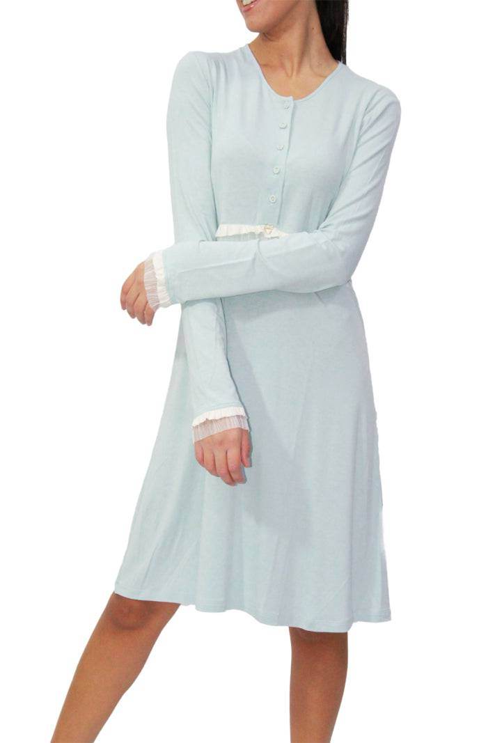 Camicia Manica lunga Donna EURIDICE 6591 Pepita - evabiancheria