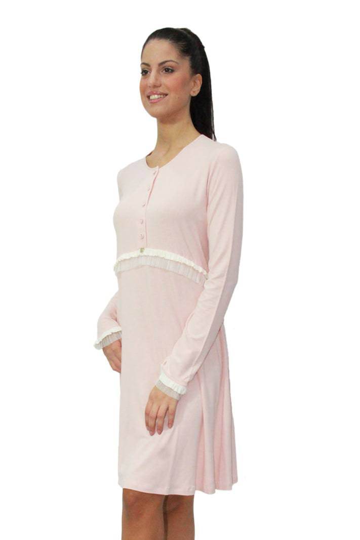 Camicia Manica lunga Donna EURIDICE 6591 Pepita - evabiancheria