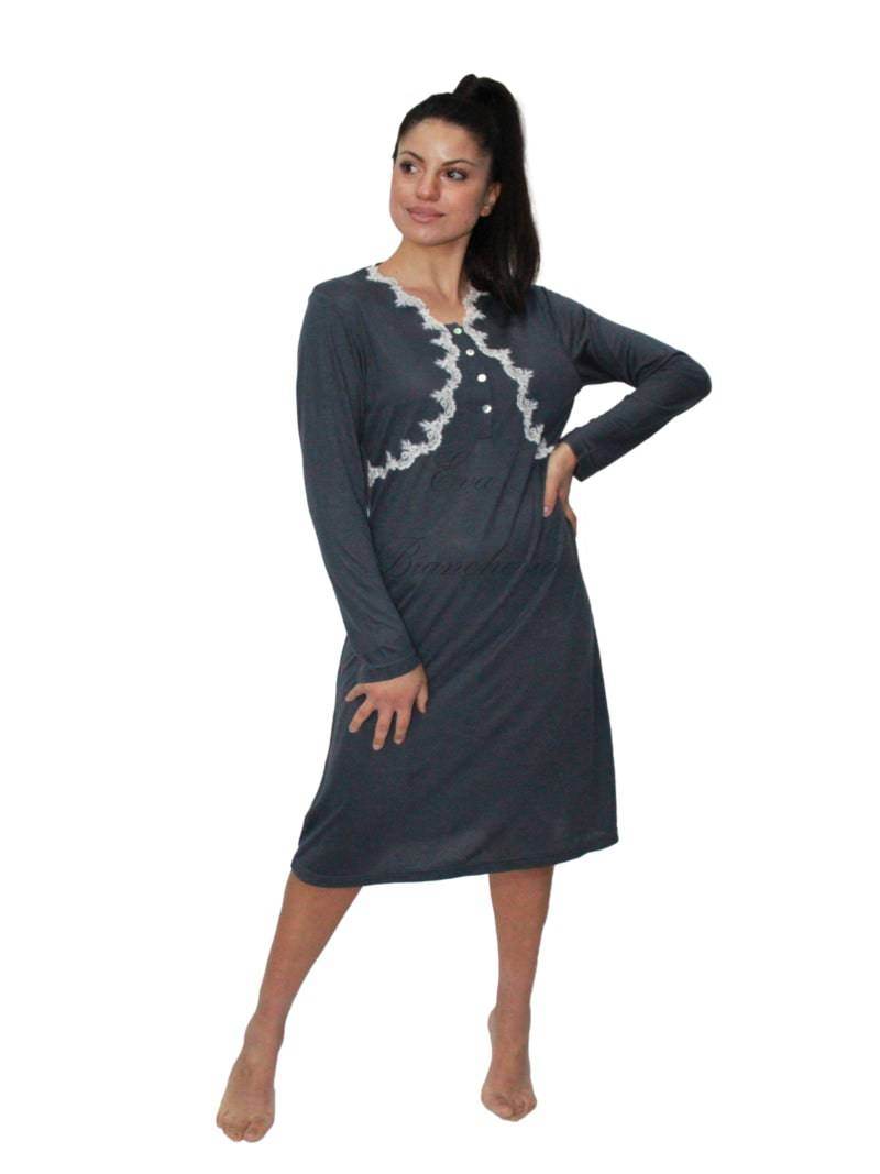 Camicia Manica lunga Donna I289 4 Prima Rosa - evabiancheria